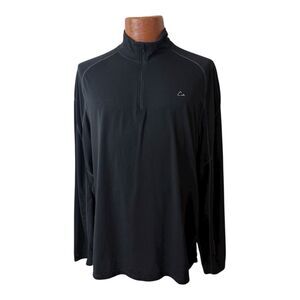 Paradox Mens Merino‎ Blend 1/4 Zip Performance Base Layer Shirt/Top Size XL